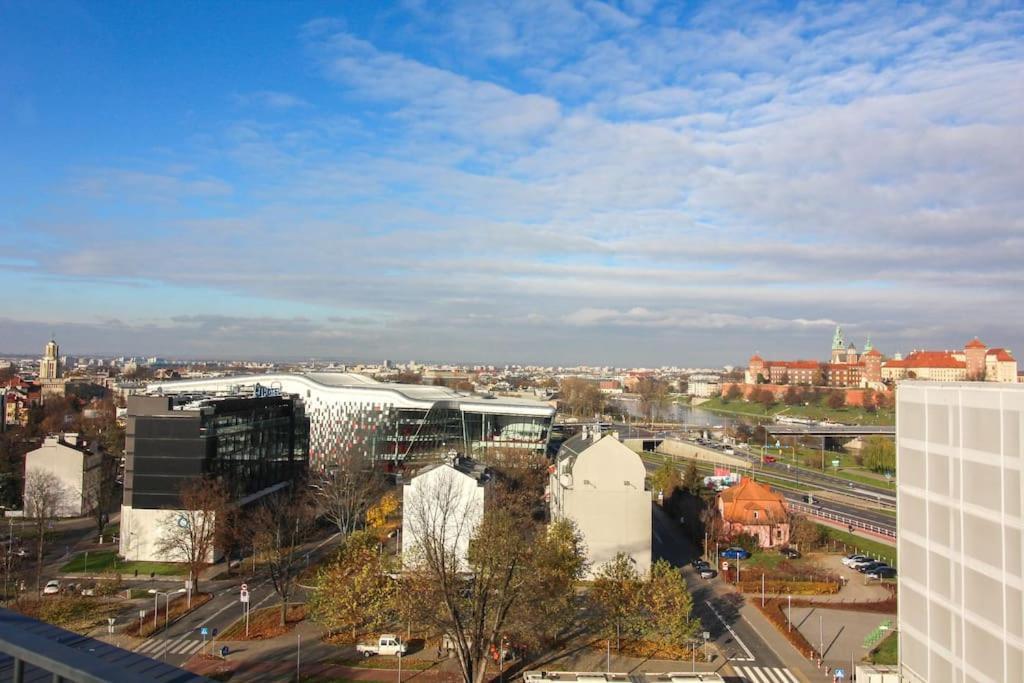 Apartament W Budynku Nad Wisla, Barska 69 Krakau Exterior foto